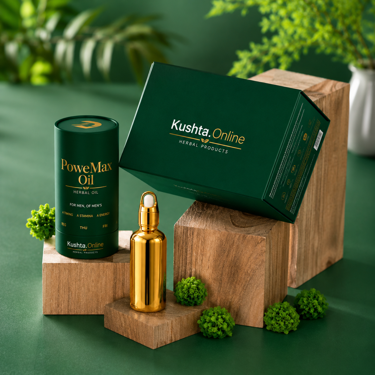 PowerMax Herbal Oil For Men