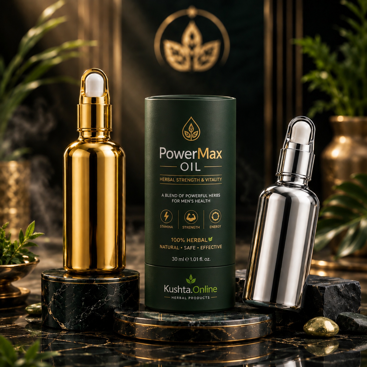 PowerMax Herbal Oil For Men