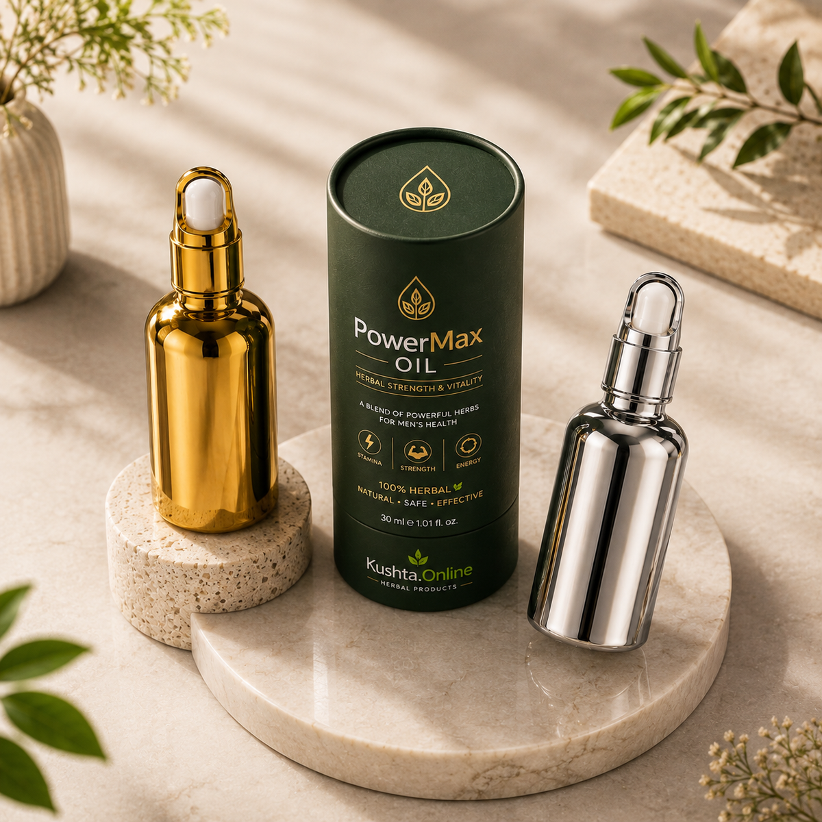 PowerMax Herbal Oil For Men