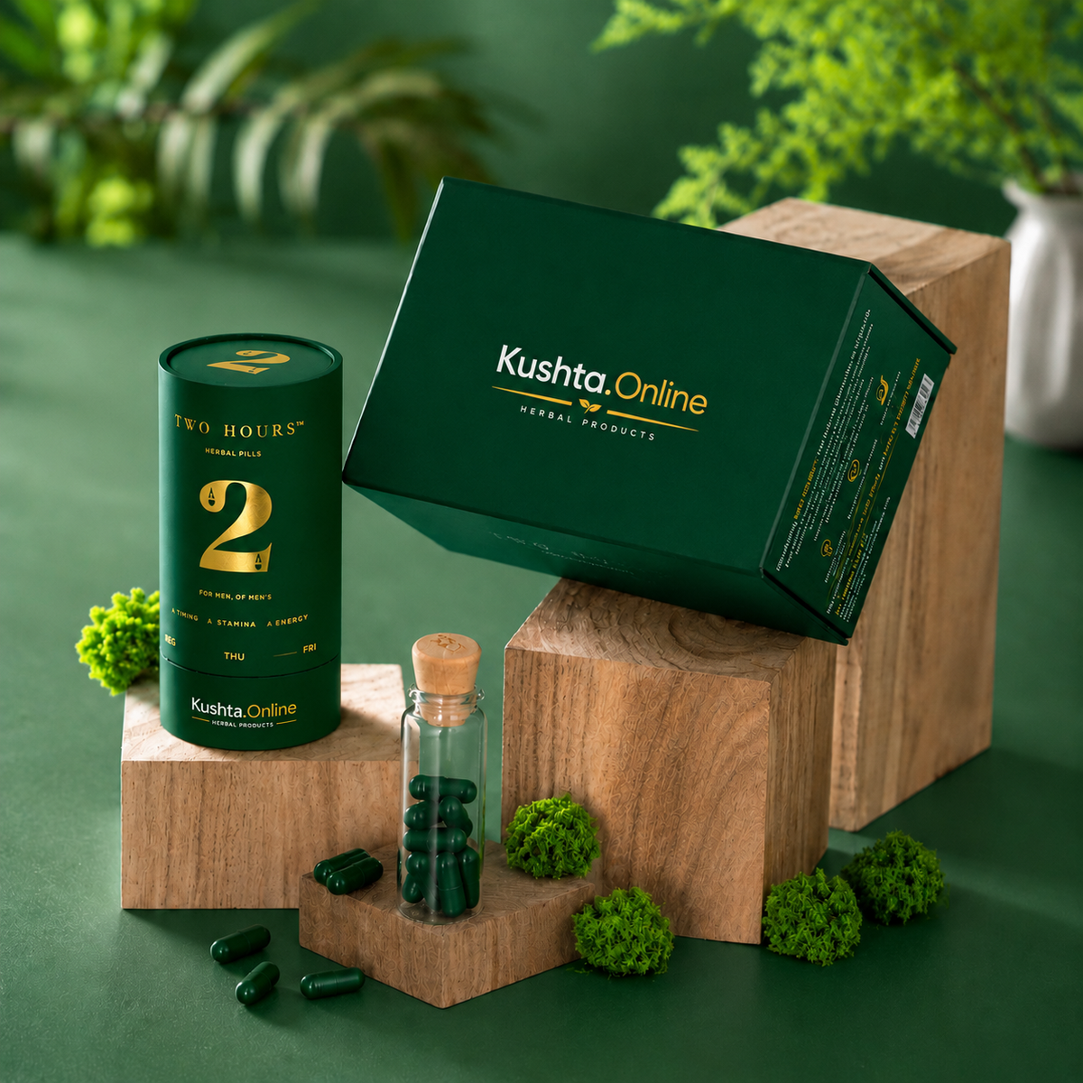 TWO HOURS™ - Premium Herbal Pills